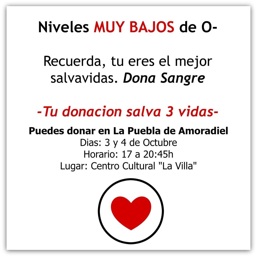 Donar sangre