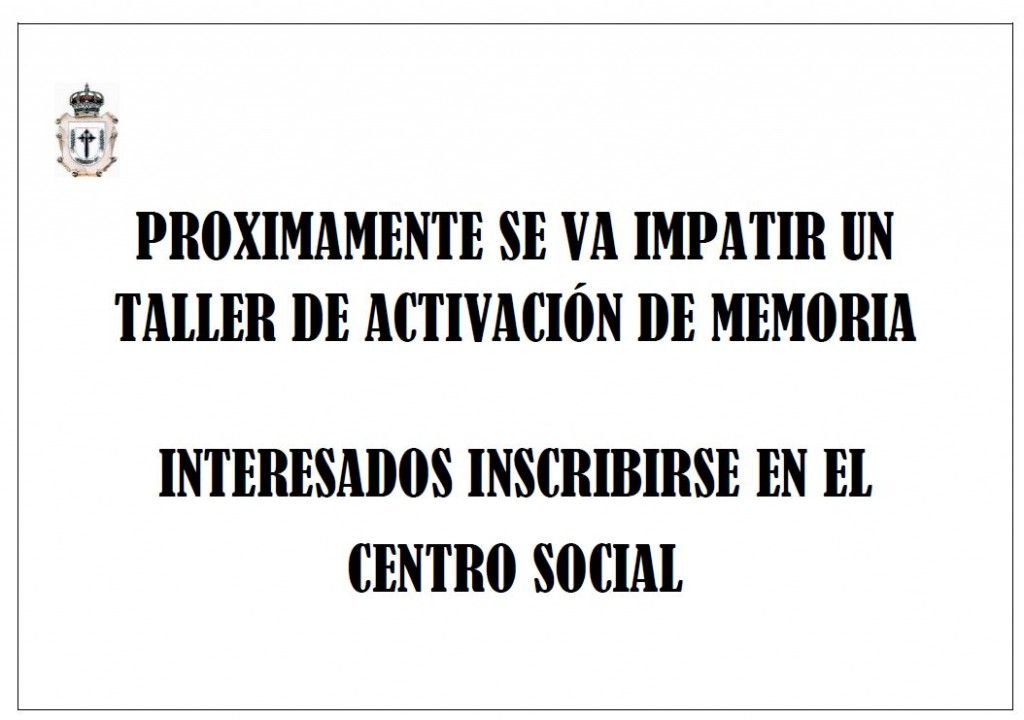 taller activacion de memoria