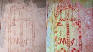 Grabados históricos en el molino de Pingazorras